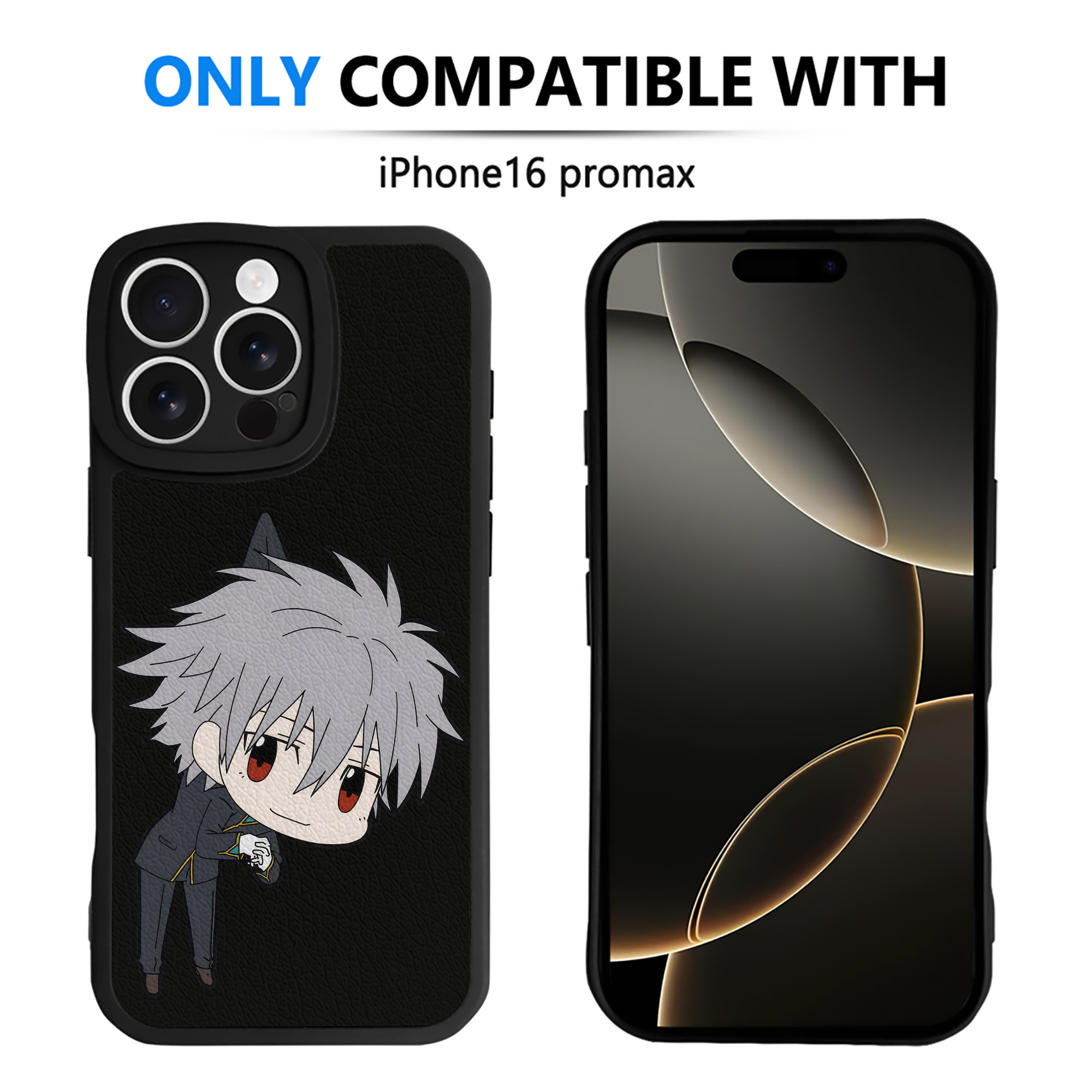 （画像用） EVA 新世紀エヴァンゲリオン 【iPhone 16シリーズ対応】シリコンスマホケース（レザー調） 材質：シリコン
